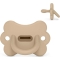 Butterfly Selection Color Essence 0-6M - Silicone pacifier - Beige