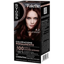 Syoss - Permanent Color 4-2 Mahogany Brown