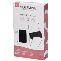 Menstrual Panty Medium Flow Black Size L