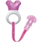 Mini Cooler & Clip 2m+ - Pink Teether
