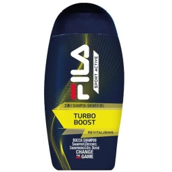 Sport Active Turbo Boost - 2 in 1 Revitalizing Shampoo + Shower Gel 250 Ml
