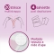 Sensitive Skin - 20 Facial Waxing Strips + 4 Disposable Wipes
