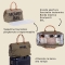 Mommy Bag - Travel Bag With Changing Station - kaki