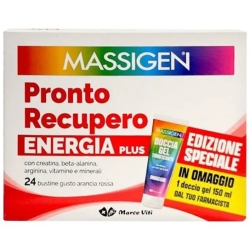 Massigen Pronto Recupero Plus - energy supplement 24 sachets - Promo