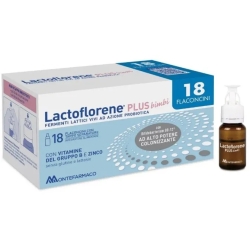 Lactoflorene Plus Bimbi - Lactic Ferment Supplement 18 Vials