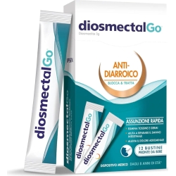 Diosmectalgo Caramel/Cocoa - Medical Device For Diarrhea 12 Sticks