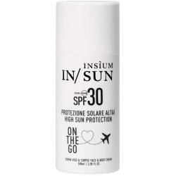 In/Sun SPF 30 On The Go - Face & Body Cream High Sun Protecion 100 Ml