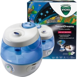 SweetDreams Cool Mist - Ultrasonic Humidifier + Image Projector