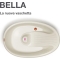 Bella - Baby Bath Tub 0-12m White