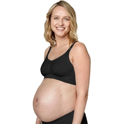 Comfy - Maternity and Nursing Bra Black Size S