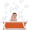 Foldable Bath Soffietto Grey