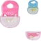 Glam - Waterproof Bib - Pink
