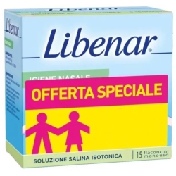 Nasal Hygiene - Isotonic Saline Solution - 15 Vials - Promo