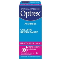Actidrops - Rehydrating Eye Drops for Dry Eyes 10 Ml