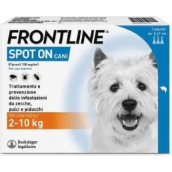 Spot-on Dogs (2-10 kg) - Antiparasitic treatment 3 pipettes