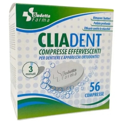 Cliadent - 56 Effervescent Tablets For Orthodontic Appliances