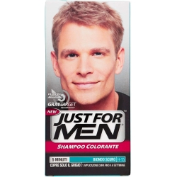 Shampoo Coloring Hair Just For Men Dark Blond Natural