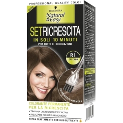 Permanent Hair Dye Natural & Easy Set Regrowth 03 Brown