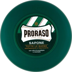 Refreshing and invigorating shaving soap in 75 ml bowl