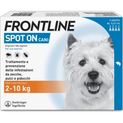 Spot On Small Dog 2-10Kg 4 Pipette 10036