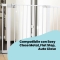Extension Gate Metal White 14 cm