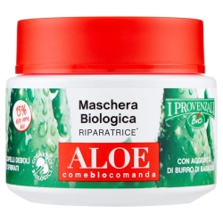aloe - repairing organic mask for weak and damaged hair 200 ml
