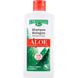 organic shampoo with aloe for weak and damaged hair - 250 ml