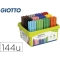schoolpack of turbo colour 144 assorted markers 5238