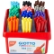 schoolpack of turbo colour 144 assorted markers 5238