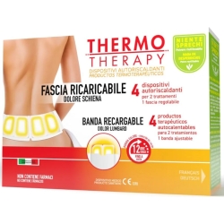 back pain - adjustable lumbar belt + 4 self-heating devices