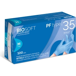 Disposable Nitrile Gloves in Blue - pack of 100 size L