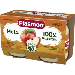 baby food apple 4m+ 2 jars of 104 g