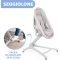 baby hug cradle bouncer 4 in 1 - glacial