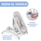 baby hug cradle bouncer 4 in 1 - glacial