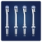 Set of 4 replacement heads for Oxyjet ora irrigator