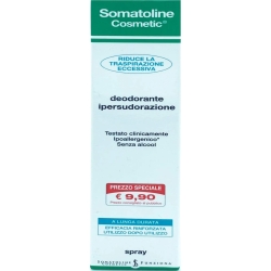 Cosmetic hypersudation deodorant 2x125 ml