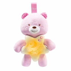 Goodnight Bear Pink 0 Months +