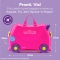ride-on suitcase Trixie Pink