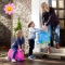 ride-on suitcase Trixie Pink