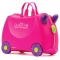 ride-on suitcase Trixie Pink