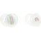 Closer to Nature - 2 silicone soothers night time 6/18m - assorted models