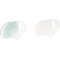 Closer to Nature - 2 silicone soothers night time 6/18m - assorted models