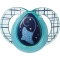 Closer to Nature - 2 silicone soothers night time 6/18m - assorted models