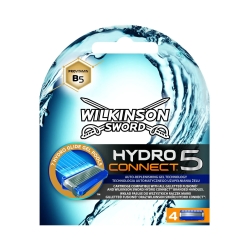 Hydro 5 connect- replacemente blades - pack of 4