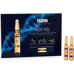 isdinceutics night peel - exfoliating night peeling - 10 vials