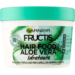 Hair Food Aloe Vera - Mask 3 In 1 For Hair Damaged 390 ml
