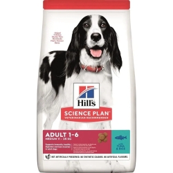 Medium Adult - Dry Food for 1-6 years Dogs with tuna & Rice 2.5 kg