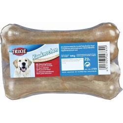 Leather bone for dogs 13 cm - 2x60g