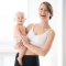 pregnancy and lactation size L bra - White