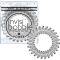 Power - 3 silicone hair tie - Crystal Clear
